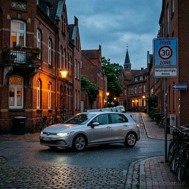 Dashcam an der Windschutzscheibe eines Fahrzeugs
