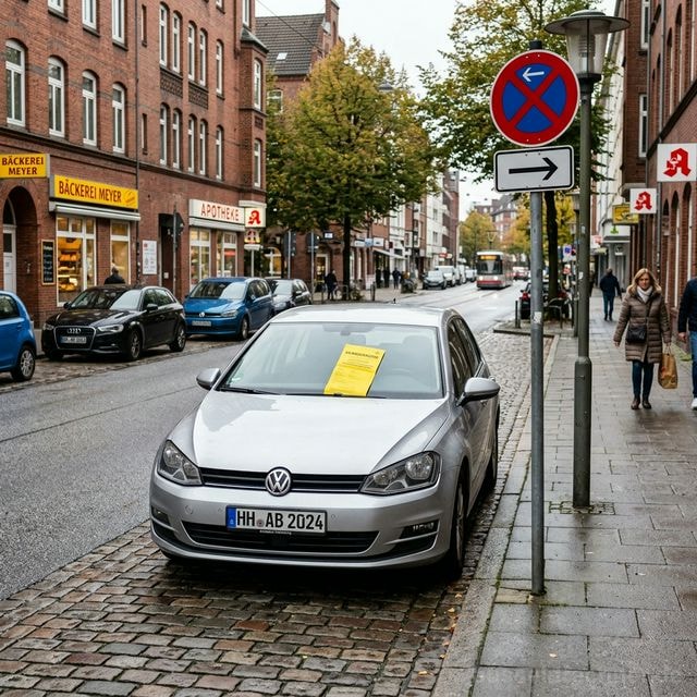 Unfallstelle — Fahrerflucht ist eine Straftat nach § 142 StGB